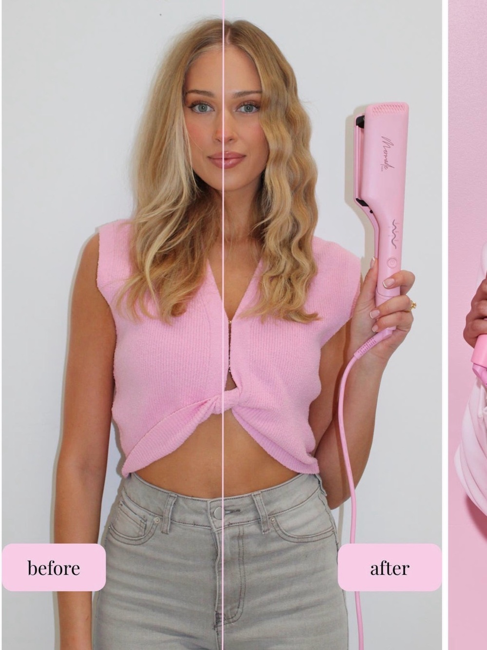 Mermaid Hair Double Waver - Styling Iron
